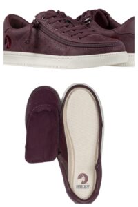 BILLY Footweat Burgundy Low Sneaker